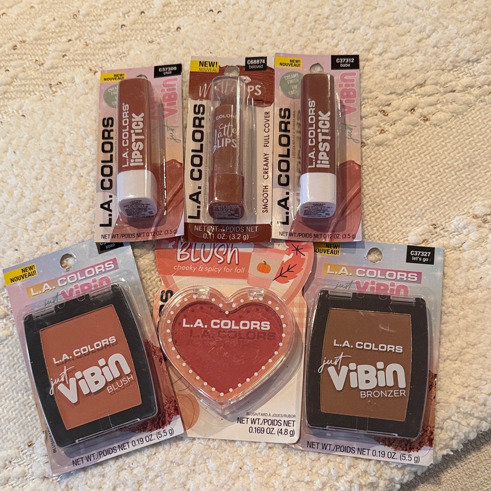 L.A. Colors Makeup Collection with Neutral Shades